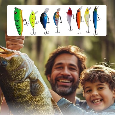 π24 Days Christmas Countdown Fish Tackle Set
