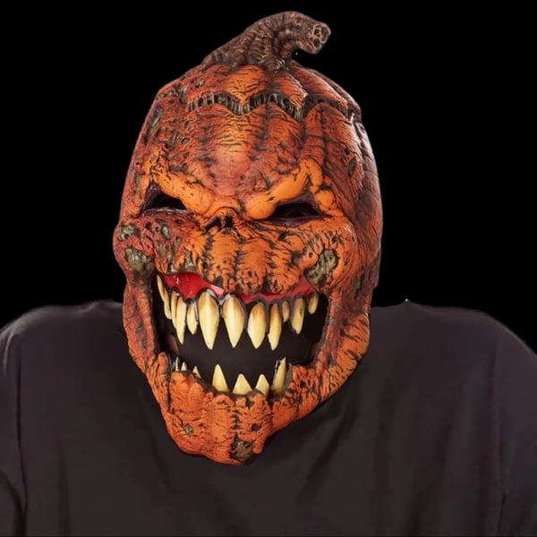 🎃Pumpkin Mask With Movable Jaw🎃
