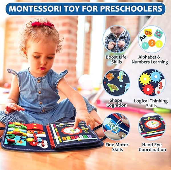 Felt Learning Board Busy Board 🎁
