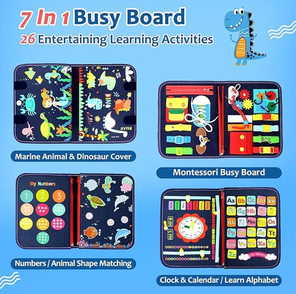Felt Learning Board Busy Board 🎁
