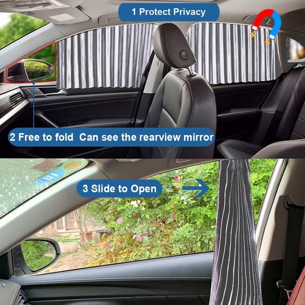 Universal Fit Magnetic Car Side Window Privacy Sunshadeš„