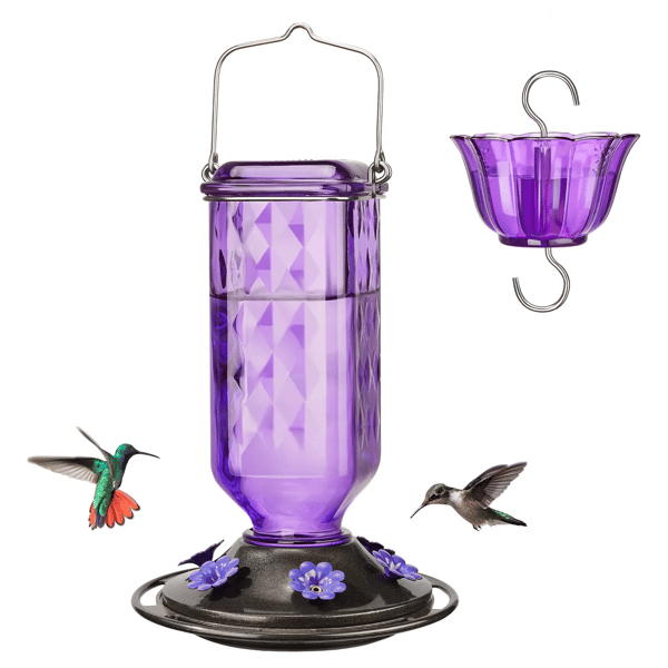 Glass Hummingbird Feederš„