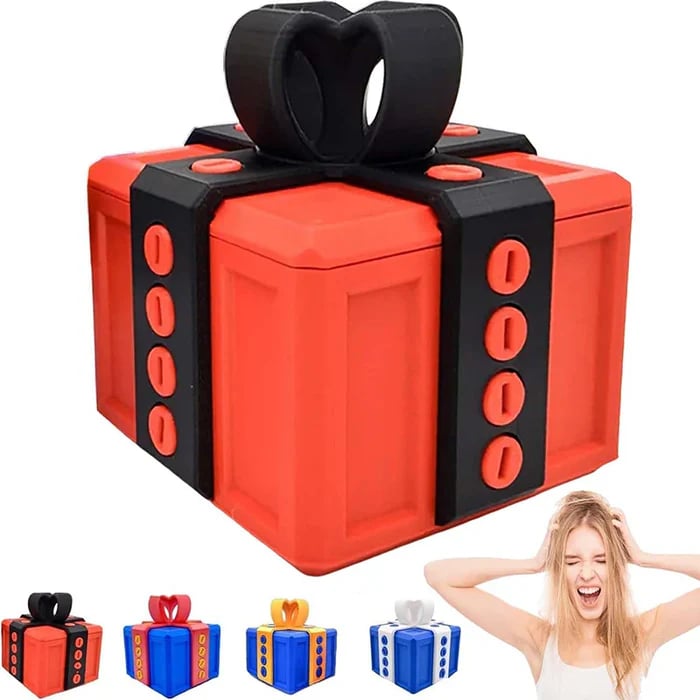 Annoying Gift Box - 3D Printed Gift Box