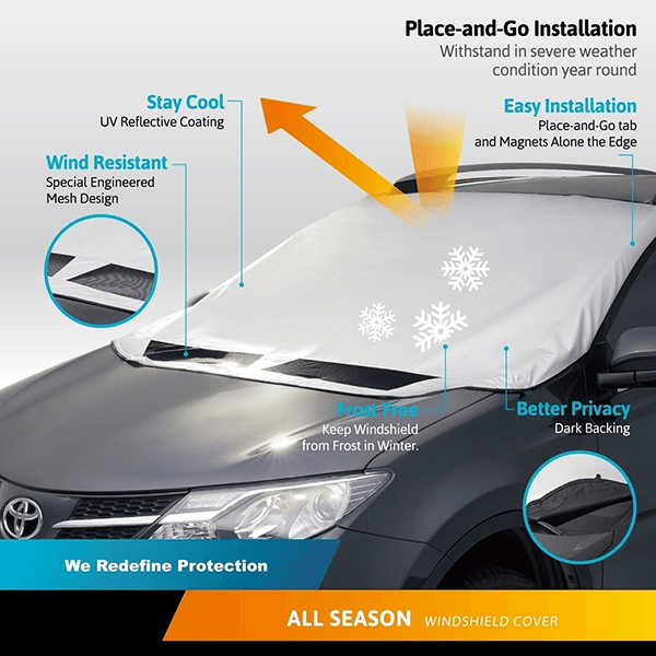 Universal Windshield Snow Cover Sun Shade