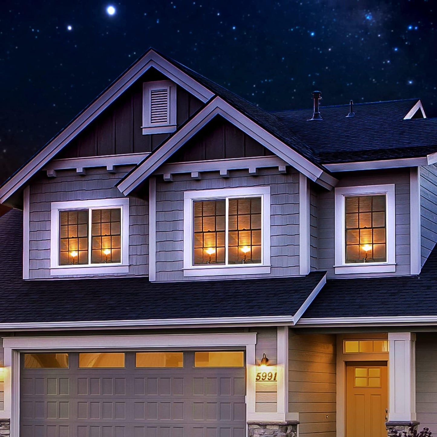 π₯6 Pcs Window Flameless Led Taper Candles with Sensor Dusk to Dawn