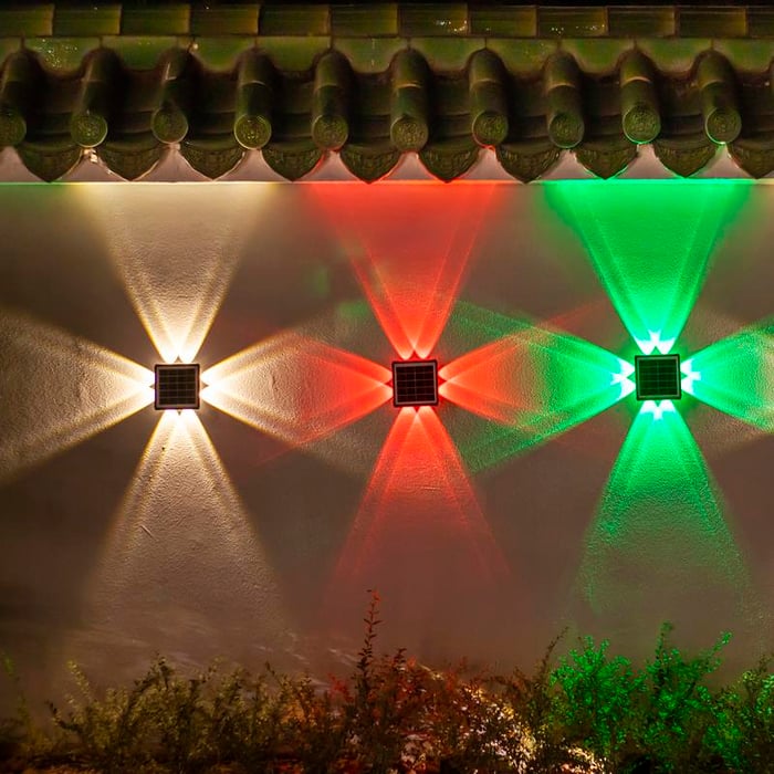 4LED 8LED Solar Wall Lights🎉✨