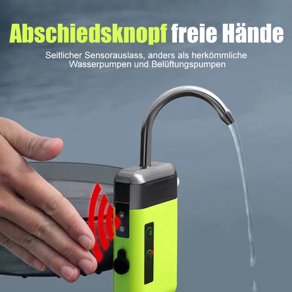 Smart fishing Start the pump: A better fishing experience