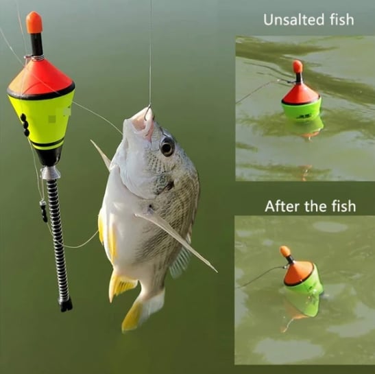 Intelligent automatic fishing float