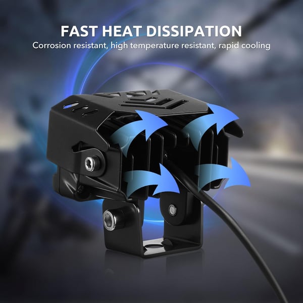 CoFlash™ Universal LED Fog Driving Spotlight
