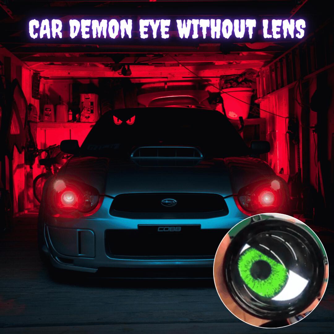 Car Demon Eye Without Lens