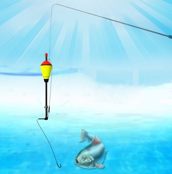 Intelligent automatic fishing float