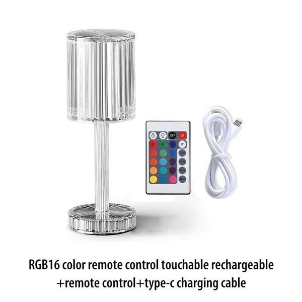 Touching Control Crystal Lamp