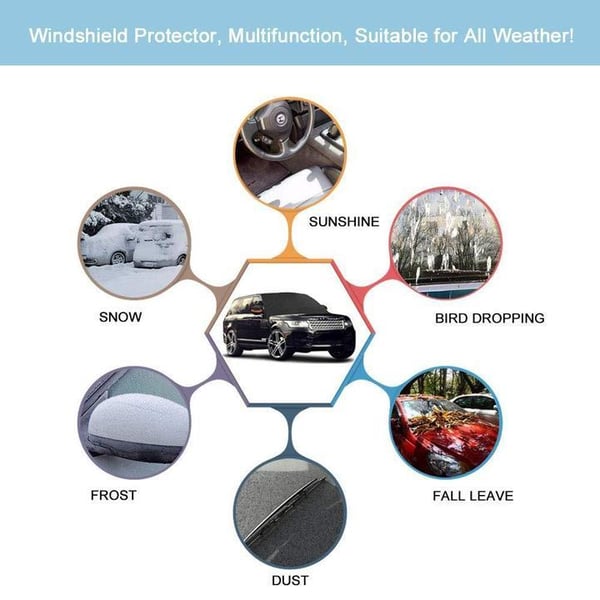 Universal Windshield Snow Cover Sun Shade