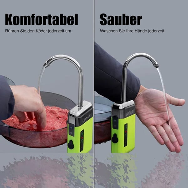 Smart fishing Start the pump: A better fishing experience