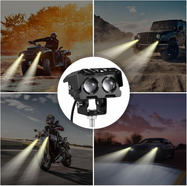 CoFlash™ Universal LED Fog Driving Spotlight