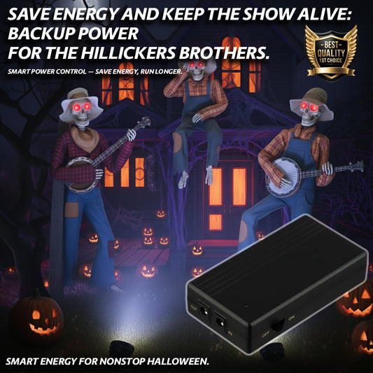 Adapter and Uninterruptible Power Bank for The Hillickers Brothers