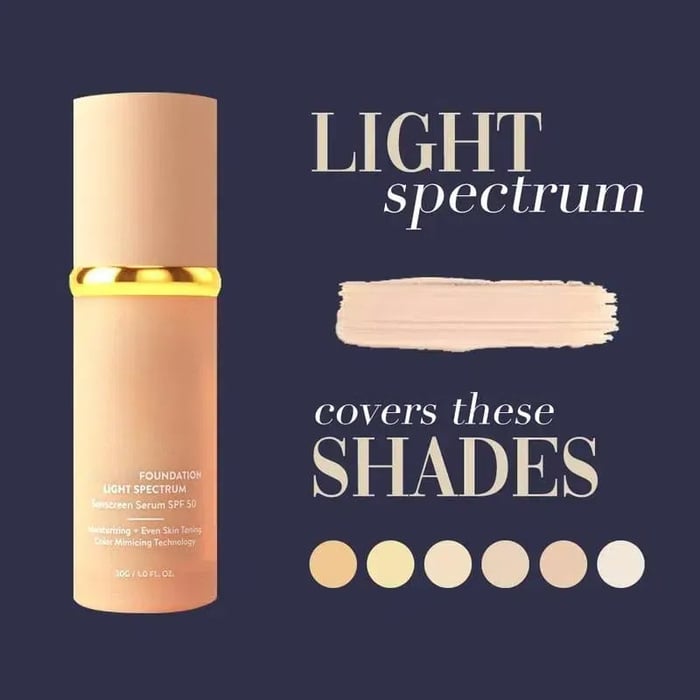 Velvety™ Foundation 4 in 1 - Light Spectrum