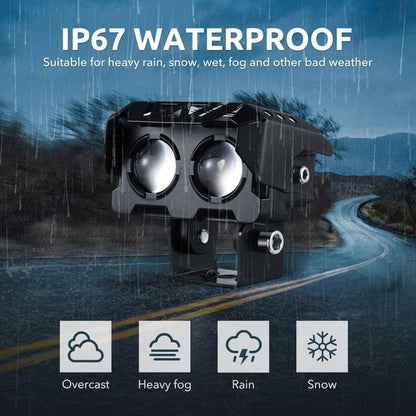 CoFlash™ Universal LED Fog Driving Spotlight