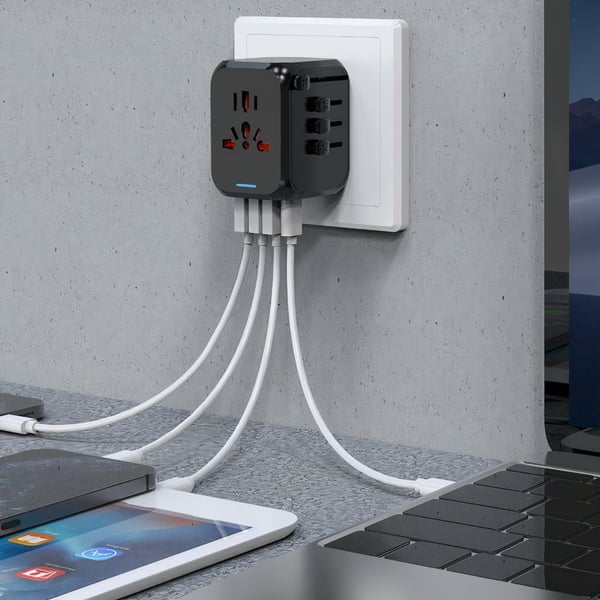 Multifunctional travel charger converter