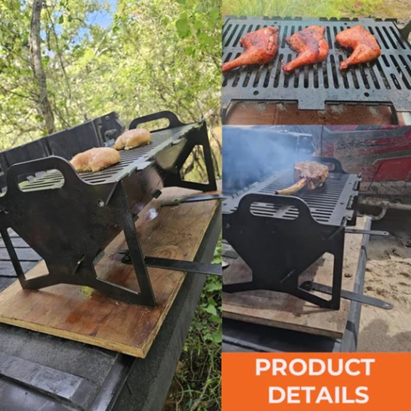 50K- Slot Grill Collapsible BBQ Grill for Easy Storage🔥