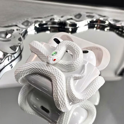 Snake-Shaped Airpods Apple Earphone Case