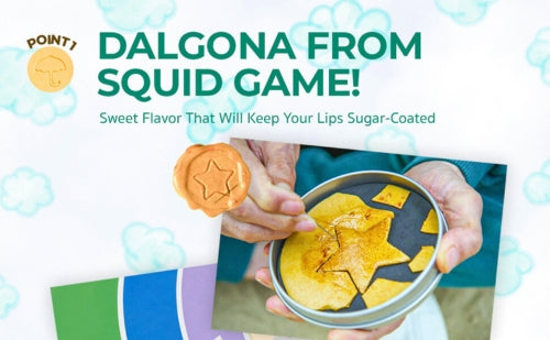 SQUID GAME Edition Dalgona Lip Balm
