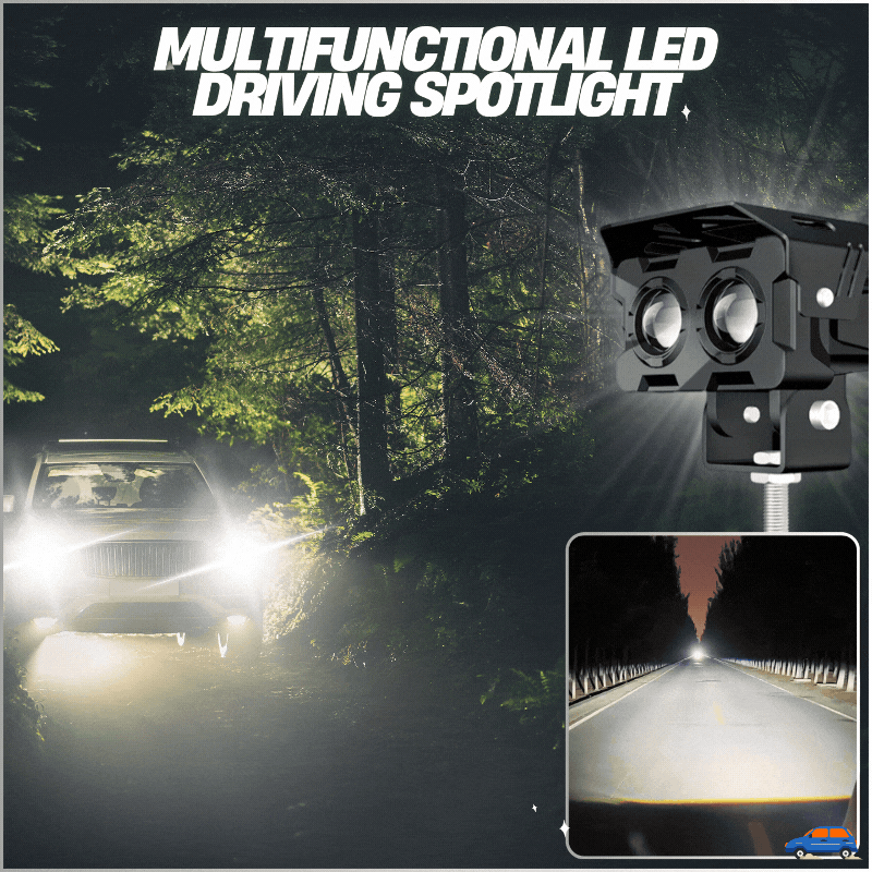 CoFlash™ Universal LED Fog Driving Spotlight