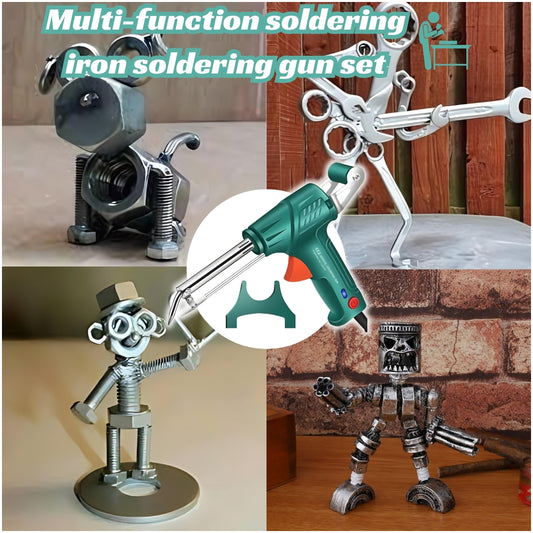 Multi-function soldering iron soldering gun set