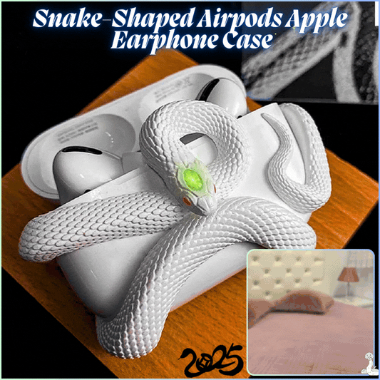 Snake-Shaped Airpods Apple Earphone Case