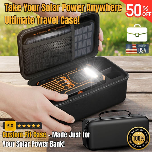 The Tactical Case Your Solar Power Bank Deserves