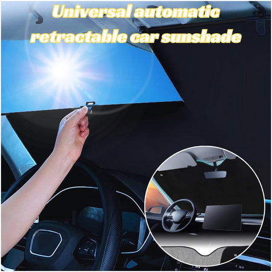 🔥Automatic retractable car sunshade