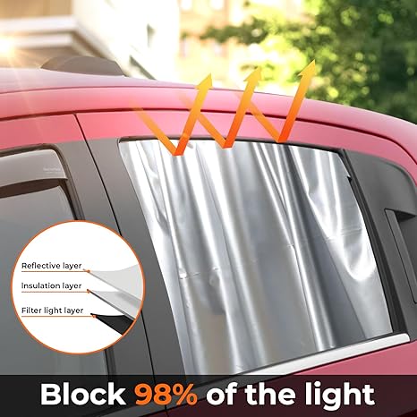 🔥Universal Car Privacy Divider Curtains