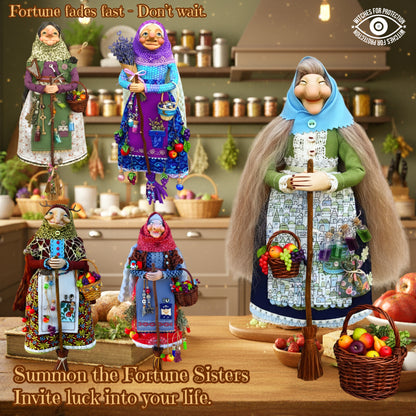 Handmade Kitchen Witch Doll: Crafted for Culinary Charm and Enduring Luck