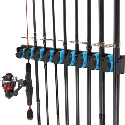 Wall Mounted Fishing Rod Rack