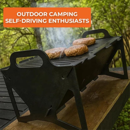 50K- Slot Grill Collapsible BBQ Grill for Easy Storage🔥