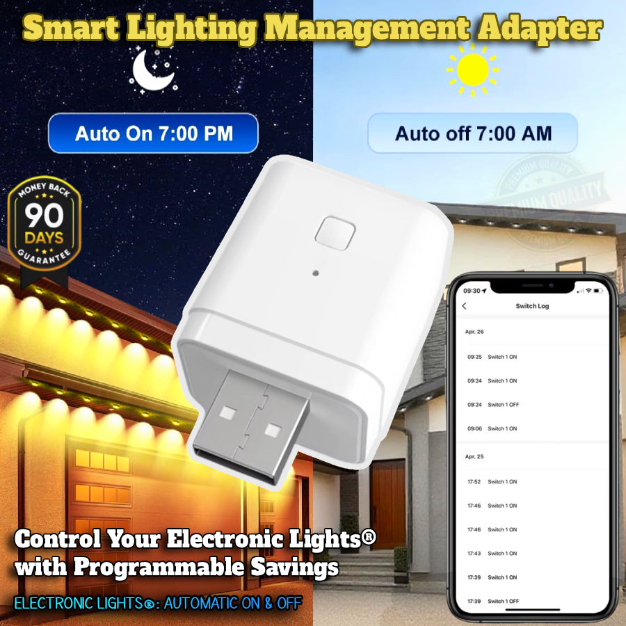 Smart On/Off Switch Controller for Electronic Lights