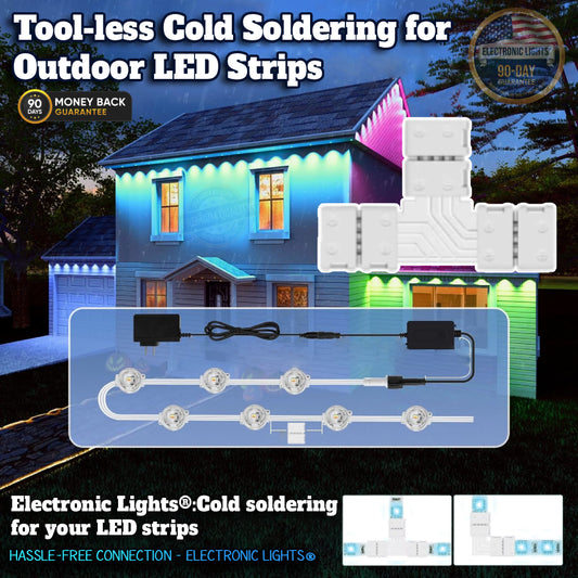 Cold Welding for Electronic Lights