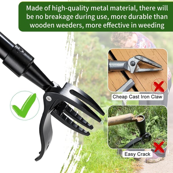 Detachable Stand Up Weed Puller