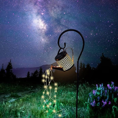 Solar Waterfall Lights💐