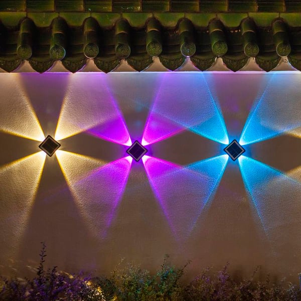 4LED 8LED Solar Wall Lights🎉✨