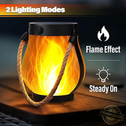 Solar Outdoor Lantern Aluminum LED-Portable Rechargeable🔥🔥