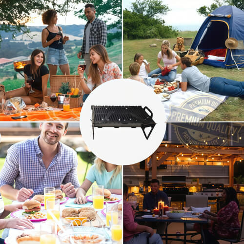 50K- Slot Grill Collapsible BBQ Grill for Easy Storage🔥