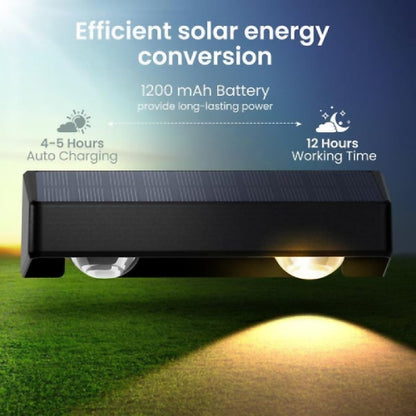 Solar Fence Lights Outdoor