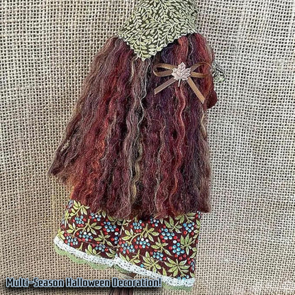 Handmade Kitchen Witch Doll: Crafted for Culinary Charm and Enduring Luck