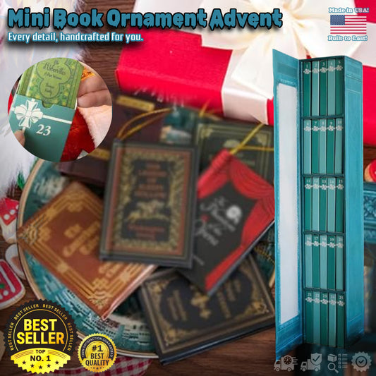 Personalized Mini Books Advent Calendar
